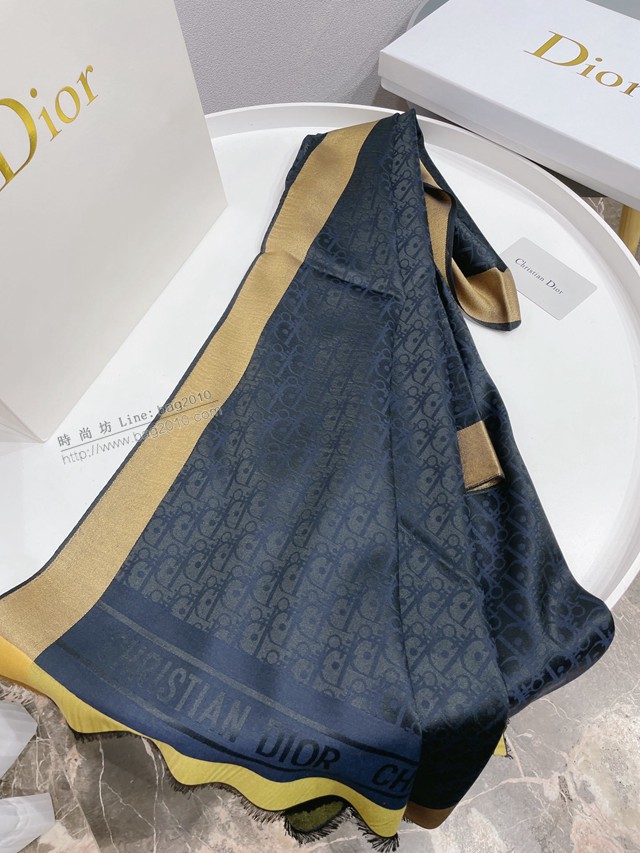 Dior秋冬2021新款披肩圍巾 迪奧時尚款羊絨混紡圍巾披肩  mmj1377